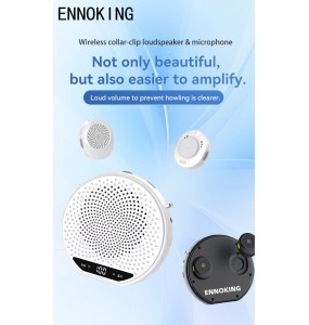 ENNOKING Portable Wireless Home Theater Microphone