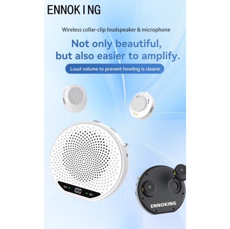 ENNOKING Portable Wireless Home Theater Microphone