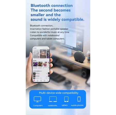 ENNOKING Portable Wireless Home Theater Microphone