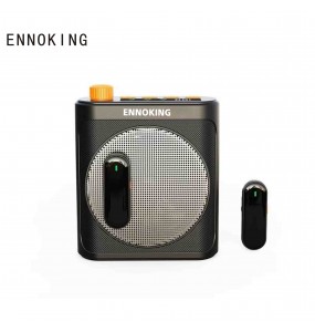 ENNOKING Wireless Lavalier Amplifier Microphone with Bluetooth 5.3, Noise Cancellation and Portable Clip Mount for Audio Systems