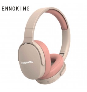 ENNOKING  Wireless Headset with Microphone, Noise Cancelling, Gaming Headset, HiFi Stereo for iPhone
