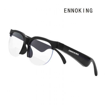 ENNOKING  Smart AI Translation BT Glasses Sunglasses UV Protection Outdoor Sports Riding Listening Call Glasses Cross-Border