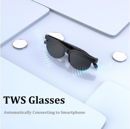 ENNOKING  Smart AI Translation BT Glasses Sunglasses UV Protection Outdoor Sports Riding Listening Call Glasses Cross-Border
